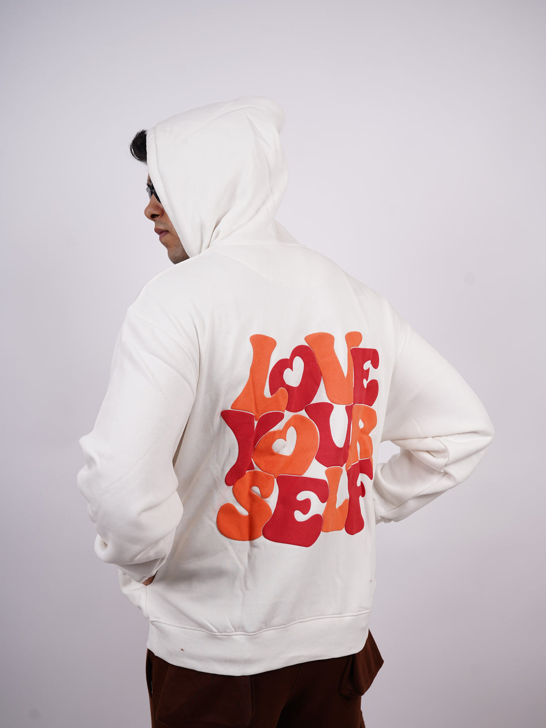 Love Yourself - Heavyweight Baggy Hoodie For Men and Women