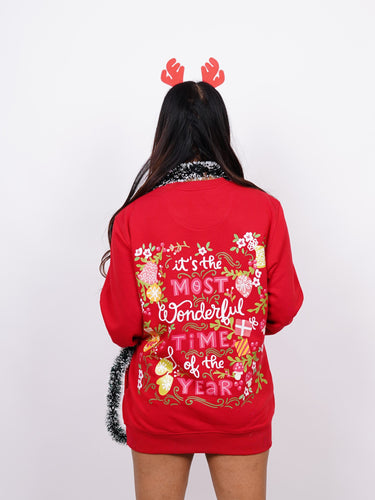 Most wonderful time : Heavyweight Baggy Sweatshirt For Men And Women