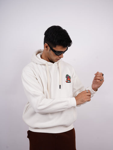 Brighten Your Day : Heavyweight Baggy Hoodie For Men and Women