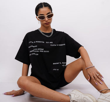 Travis Scott : The Pyramids Drop Sleeved  Tee For Men and Women