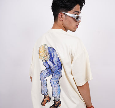 Van Gogh : At Eternity's gate Drop Sleeved  Tee For Men and Women
