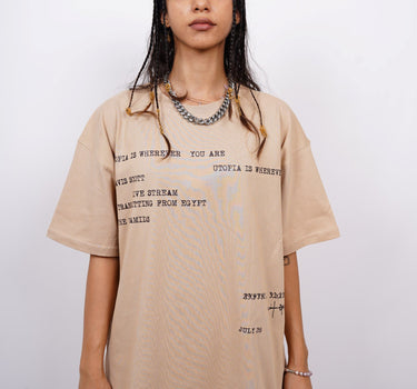 Travis Scott : The Pyramids Drop Sleeved  Tee For Men and Women