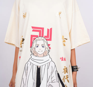 Manjiro sano : Tokyo Revengers Drop sleeved  Tee For Men and Women