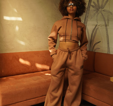 Mocha Mousse : Bomber Set For Women