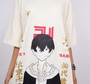 Chifuyu Matsuno : Tokyo Revengers Drop sleeved  Tee For Men and Women