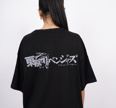 Keisuke Baji (Reflective) : Tokyo Revengers Drop sleeved  Tee For Men and Women