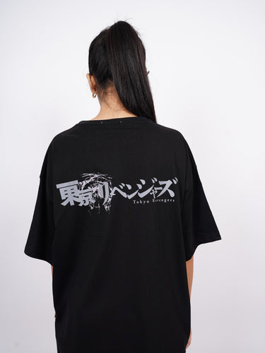 Keisuke Baji (Reflective) : Tokyo Revengers Drop sleeved  Tee For Men and Women