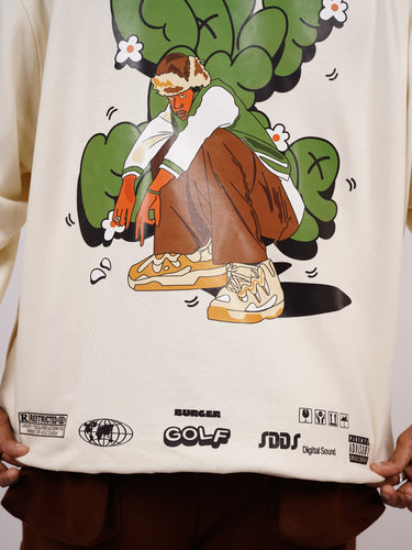 Golf le fleur : Tyler the creator Heavyweight Baggy  Sweatshirt For Men and Women