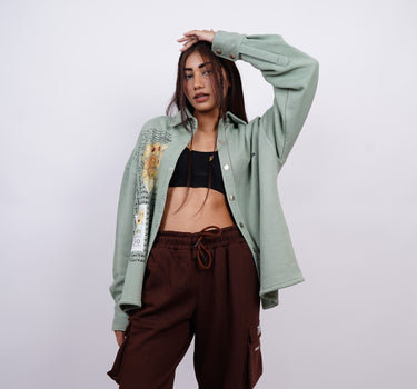 Van Gogh x Burger Shacket for Men and women