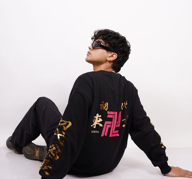 Tokyo Revengers : Heavyweight Baggy Sweatshirt For Men And Women