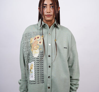 Van Gogh x Burger Shacket for Men and women