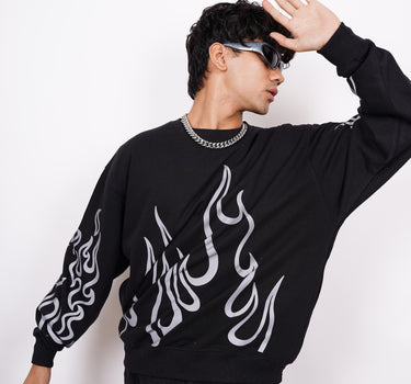 Kisuke Urhara (Reflective) : Bleach Heavyweight Baggy Sweatshirt For Men And Women