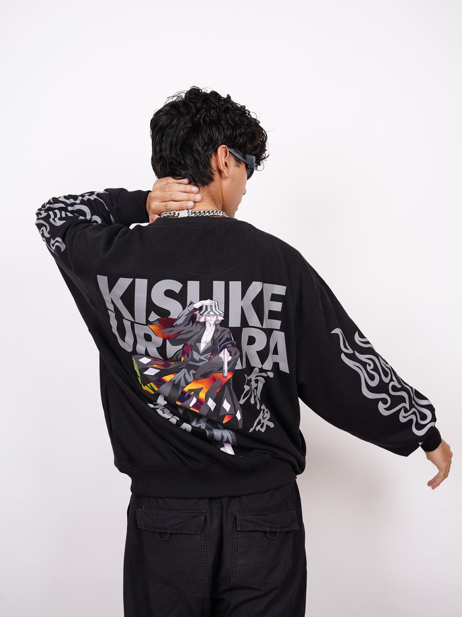 Kisuke Urhara (Reflective) - Bleach Heavyweight Baggy Sweatshirt For Men And Women