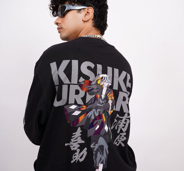 Kisuke Urhara (Reflective) : Bleach Heavyweight Baggy Sweatshirt For Men And Women