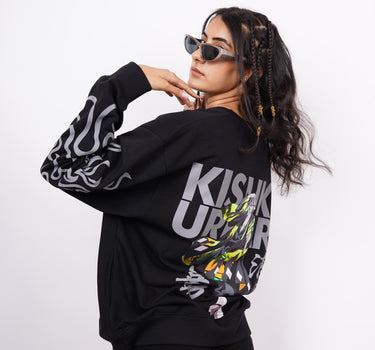 Kisuke Urhara (Reflective) : Bleach Heavyweight Baggy Sweatshirt For Men And Women