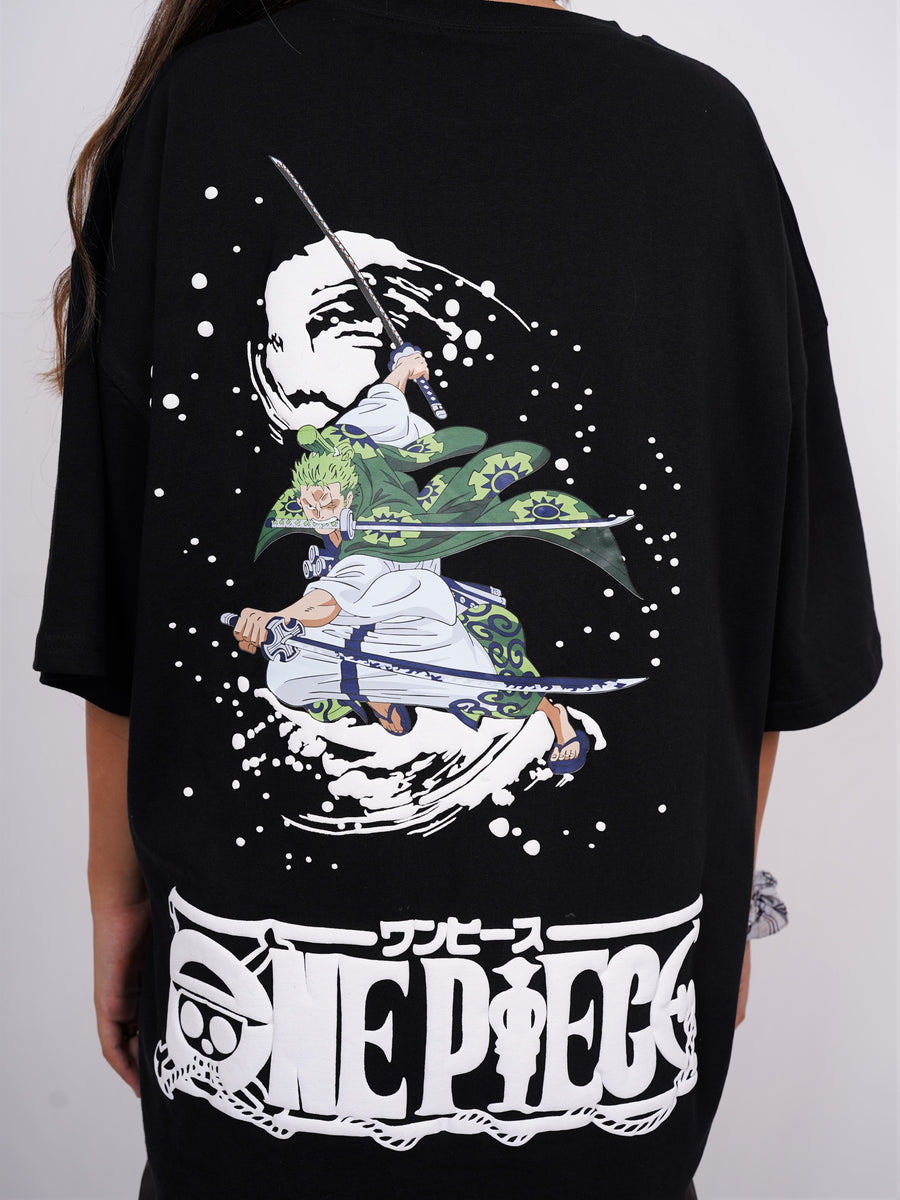 Roronoa zoro - One Piece Drop Sleeved Unisex Tee (T-shirt)