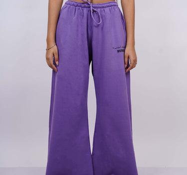 Vincent X Burger Long Flare Bomber pants For Women