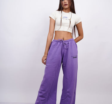 Vincent X Burger Long Flare Bomber pants For Women