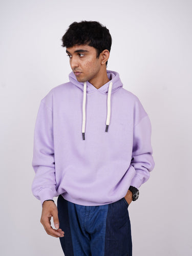 Basic : Heavyweight Baggy Hoodie For Men