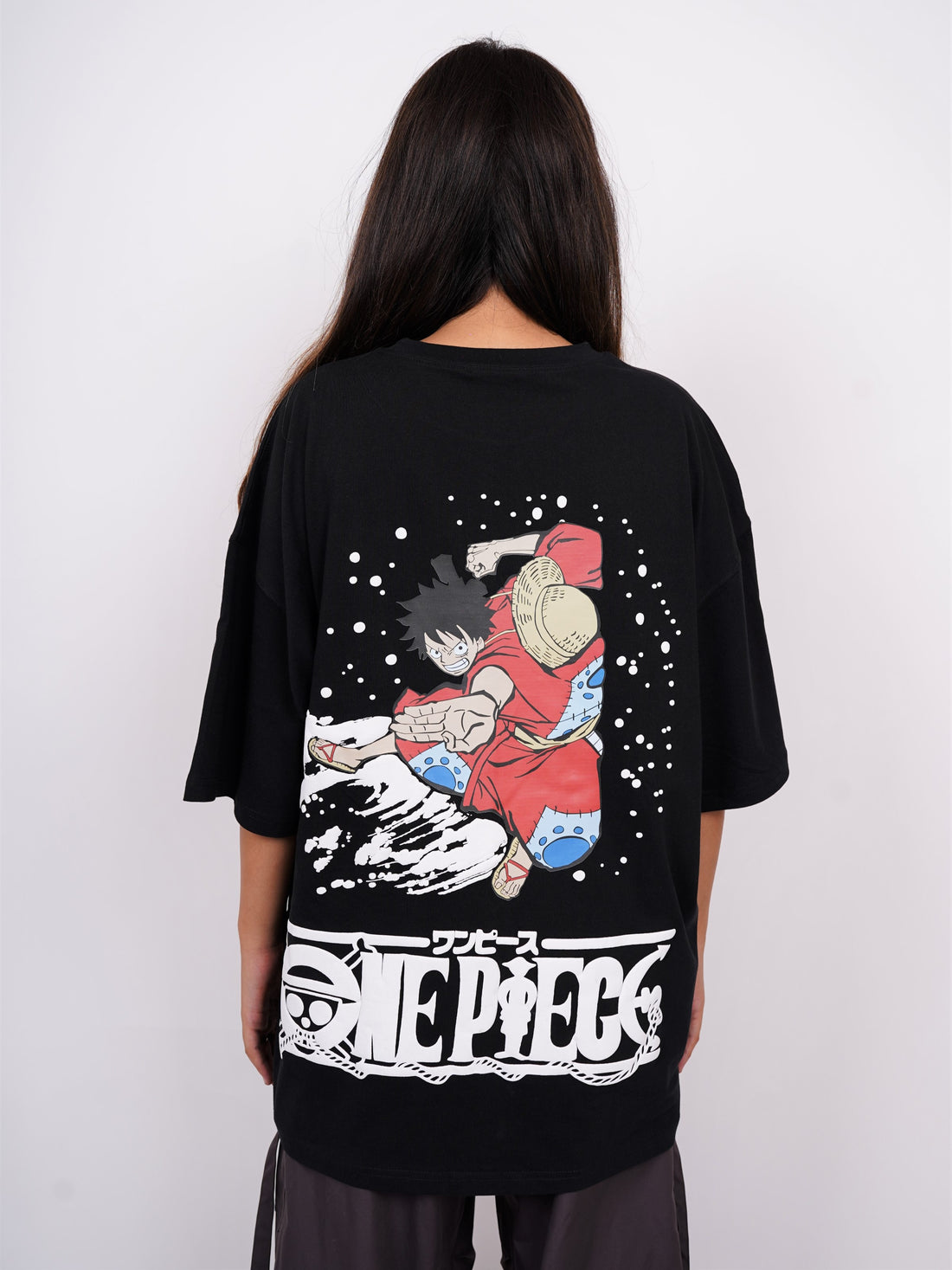 Monkey d. Luffy - One Piece Drop Sleeved Unisex Tee (T-shirt)
