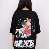 Monkey d. Luffy - One Piece Drop Sleeved  Tee   For Men and Women