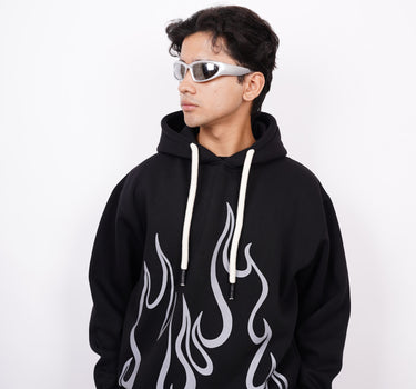 Sosuke Aizen Bleach (Reflective) : Baggy Hoodie For Men and Women