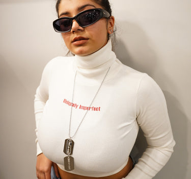 Uniquely Imperfect Turtleneck For Women