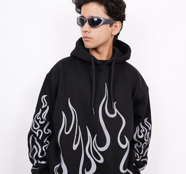 Ichigo Kurosaki (Reflective) : Bleach Heavyweight Baggy Hoodie For Men and Women