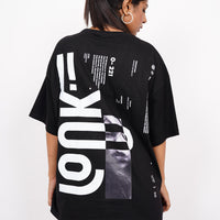 The made you look tee - Vision Drop Sleeved Unisex tee (T-shirt)