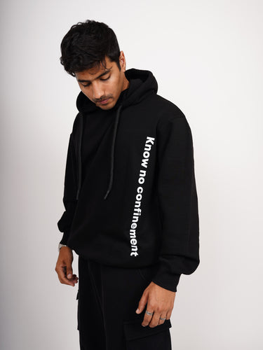 Non:Confinement : Heavyweight Baggy Hoodie For Men and Women