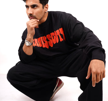 Travis Scott: Utopia Cartoon Art : Heavyweight Baggy Sweatshirt For Men And Women