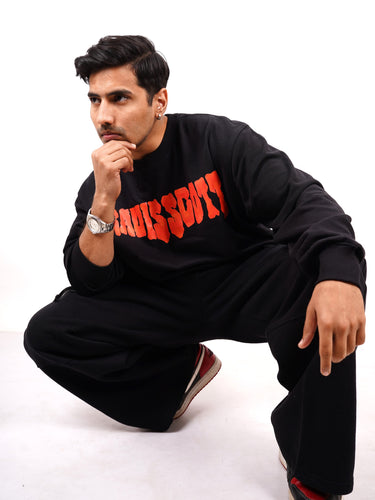 Travis Scott: Utopia Cartoon Art : Heavyweight Baggy Sweatshirt For Men And Women