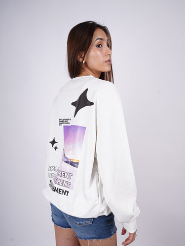 Non:Confinement : Heavyweight Baggy Sweatshirt For Men And Women