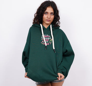 Most Wonderful Time : Heavyweight Baggy Hoodie For Men and Women