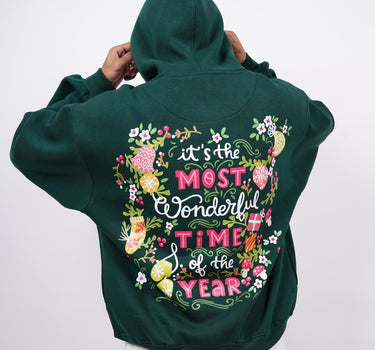 Most Wonderful Time : Heavyweight Baggy Hoodie For Men and Women