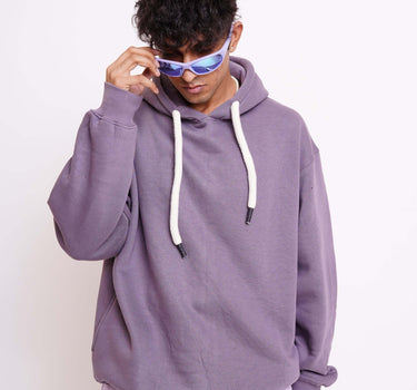Basic : Heavyweight Baggy Hoodie Men And Women