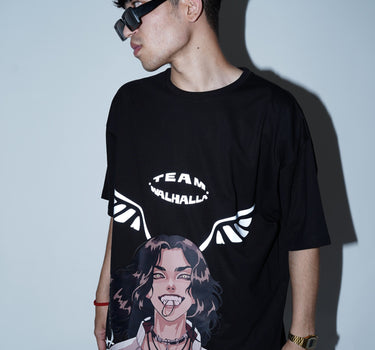 Keisuke Baji (Reflective) : Tokyo Revengers Drop sleeved  Tee For Men and Women