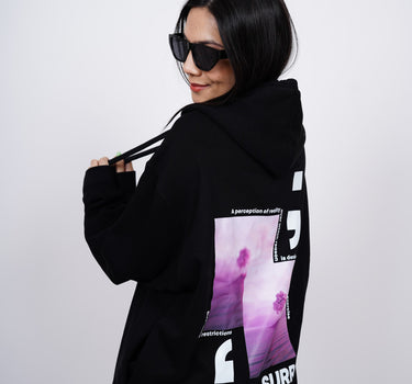 Surreal : Heavyweight Baggy Hoodie For Men and Women