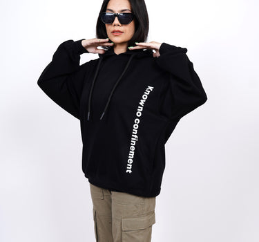 Non:Confinement : Heavyweight Baggy Hoodie For Men and Women