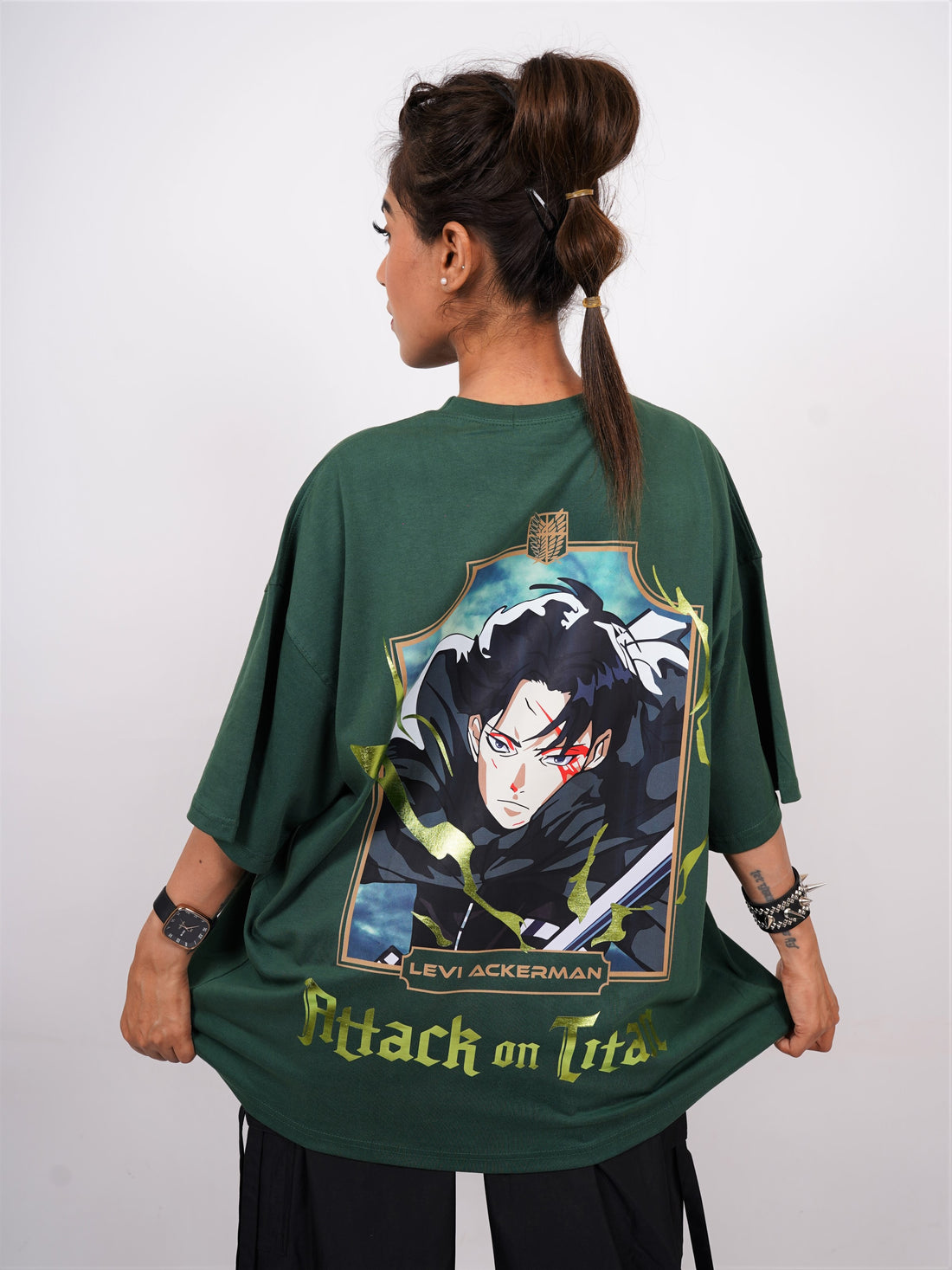 Levi Ackerman - Attack On titan Drop-Sleeved  Tee For Men and Women
