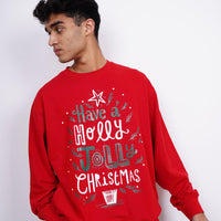 Holly Jolly Christmas - Heavyweight Baggy sweatshirt For Men And Women