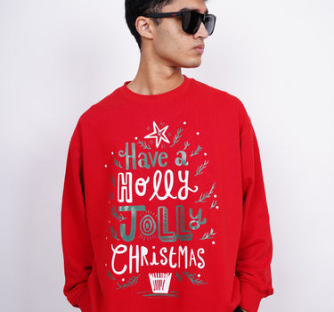 Holly Jolly Christmas : Heavyweight Baggy sweatshirt For Men And Women