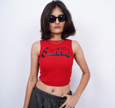 Junkie : Burger Bae Sleeveless Rachel Tank For Women