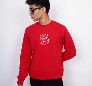 Most wonderful time : Heavyweight Baggy Sweatshirt For Men And Women