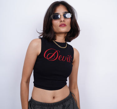 Devil : Burger Bae Sleeveless Rachel Tank For Women