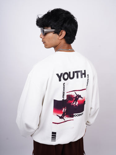 Youth : Heavyweight Baggy Sweatshirt For Men And Women