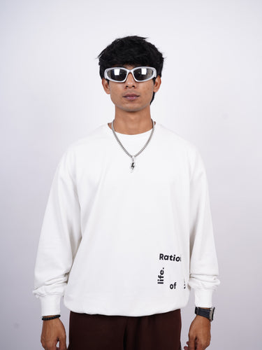 Surreal : Heavyweight Baggy Sweatshirt For Men And Women