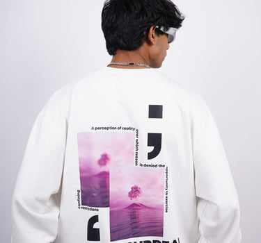 Surreal : Heavyweight Baggy Sweatshirt For Men And Women