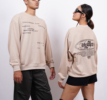 Travis Scott : The Pyramids Heavyweight Baggy Sweatshirt For Men And Women