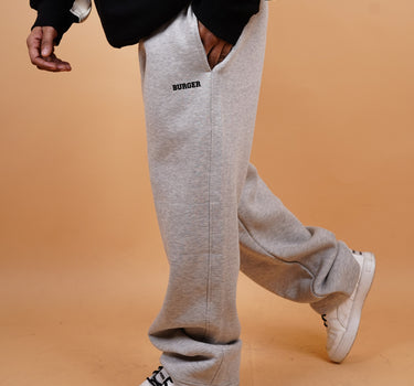 Melange Grey Fat Pants For Men and Women